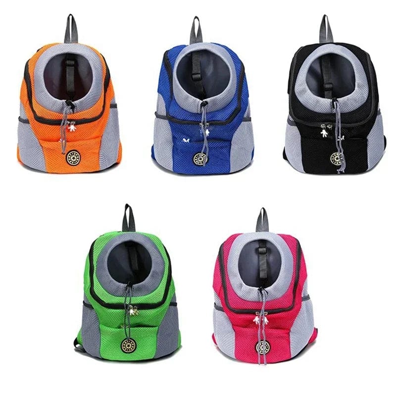 Pet Dog Travel Backpack Portable Outdoor Breathable Mesh Cat Puppy Double Shoulder Carrier Bag for Small Large Dogs Pet Supplies | Stornfield