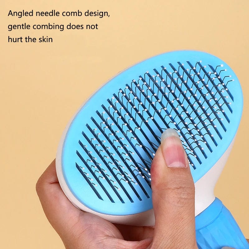 Pet Hair Remover Dog Brush Cat Comb Animal Grooming Tools Dogs Accessories Cat Supplies Stainless Steel Beauty Massage Comb | Stornfield