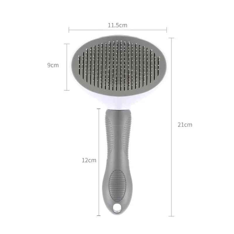 Pet Hair Remover Dog Brush Cat Comb Animal Grooming Tools Dogs Accessories Cat Supplies Stainless Steel Beauty Massage Comb | Stornfield