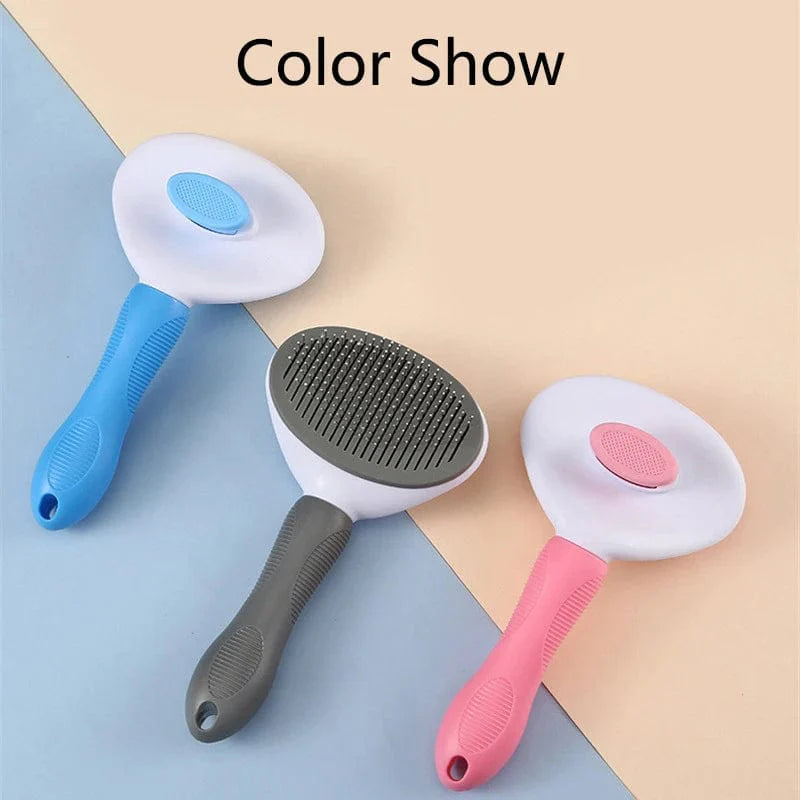 Pet Hair Remover Dog Brush Cat Comb Animal Grooming Tools Dogs Accessories Cat Supplies Stainless Steel Beauty Massage Comb | Stornfield
