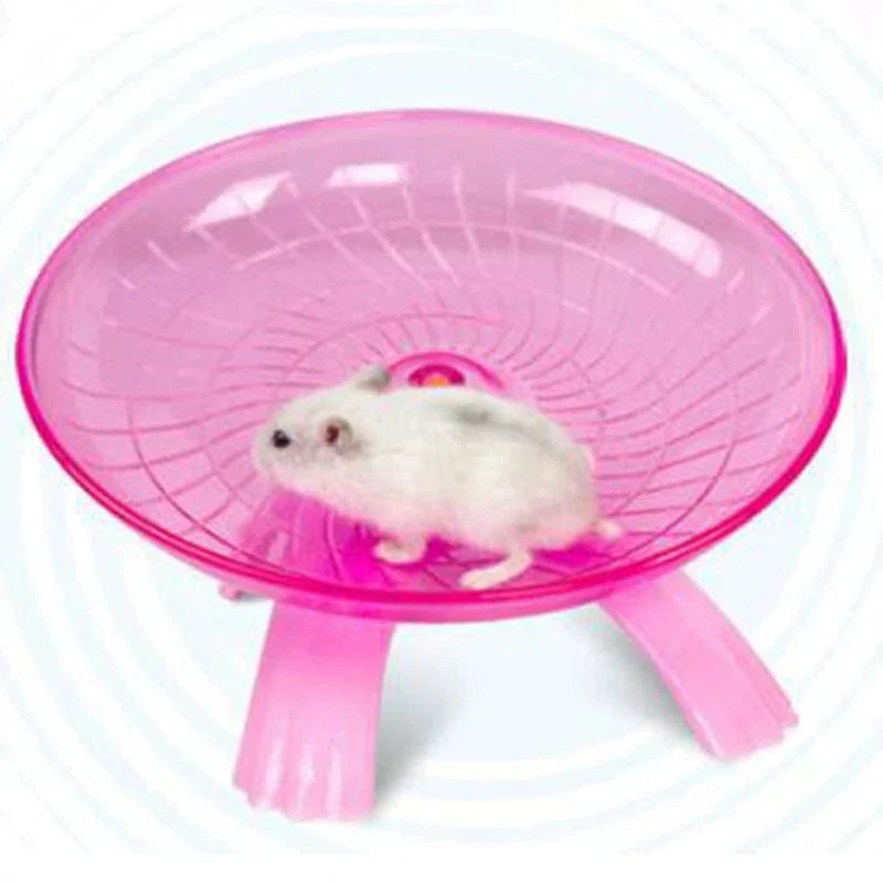 Pet Hamster Flying Saucer Exercise Squirrel Wheel Hamster Mouse Running Disc | Stornfield