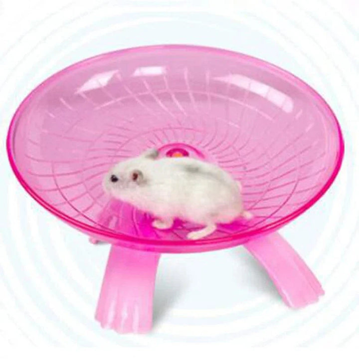 Pet Hamster Flying Saucer Exercise Squirrel Wheel Hamster Mouse Running Disc | Stornfield