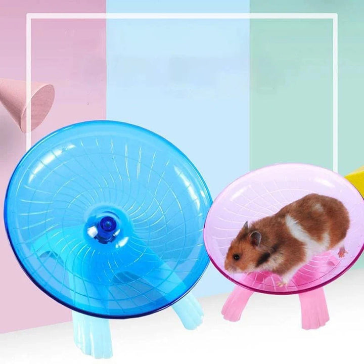 Pet Hamster Flying Saucer Exercise Squirrel Wheel Hamster Mouse Running Disc | Stornfield
