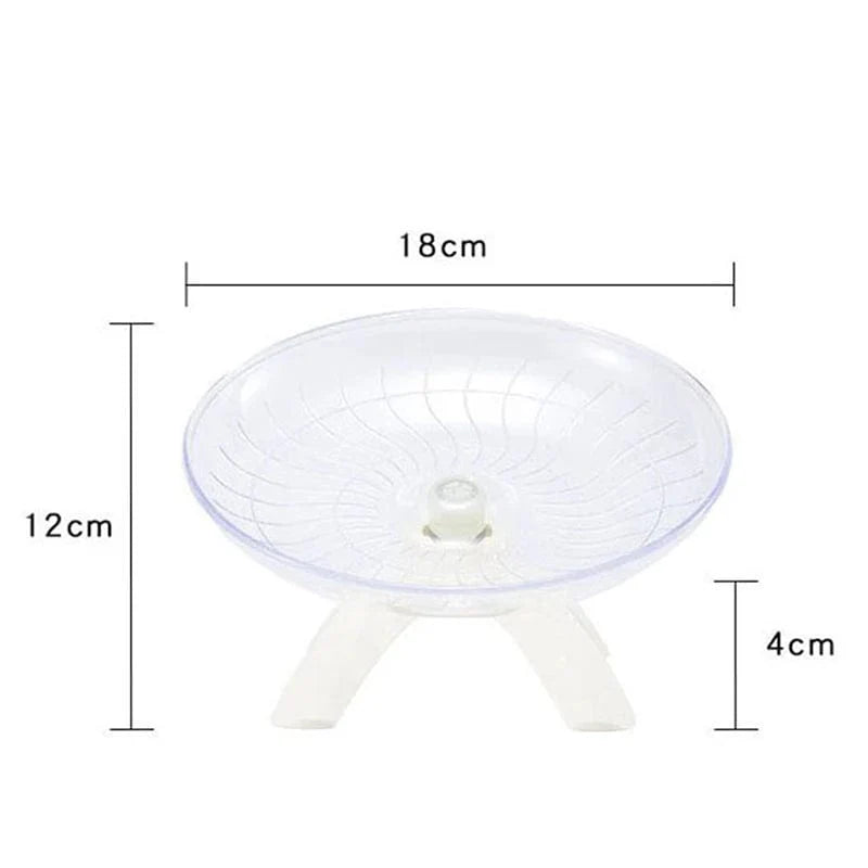 Pet Hamster Flying Saucer Exercise Squirrel Wheel Hamster Mouse Running Disc | Stornfield