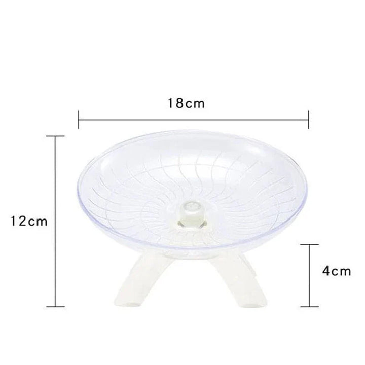 Pet Hamster Flying Saucer Exercise Squirrel Wheel Hamster Mouse Running Disc | Stornfield