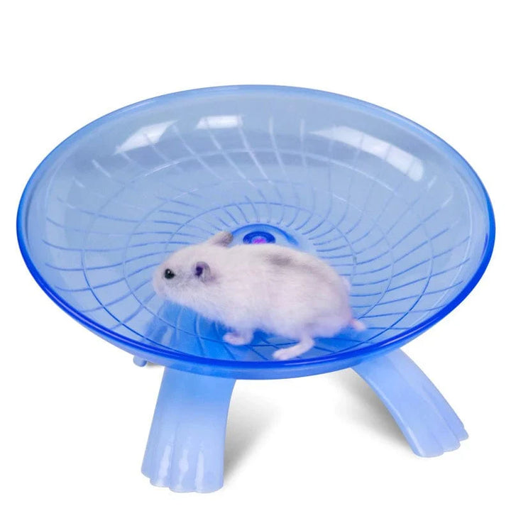 Pet Hamster Running Wheel Mute Flying Saucer Steel Axle Wheel Running Disc Toys Cage Small Animal Hamster Accessories | Stornfield