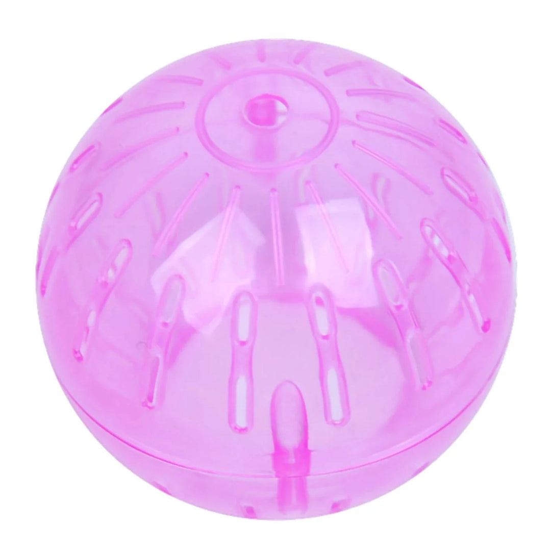 Detachable Small Animal Plastic Hamster Ball For Pets Exercise Toy Guinea Pig Running Wheel Yellow Blue Pink Playing Cage Dwarf | Stornfield