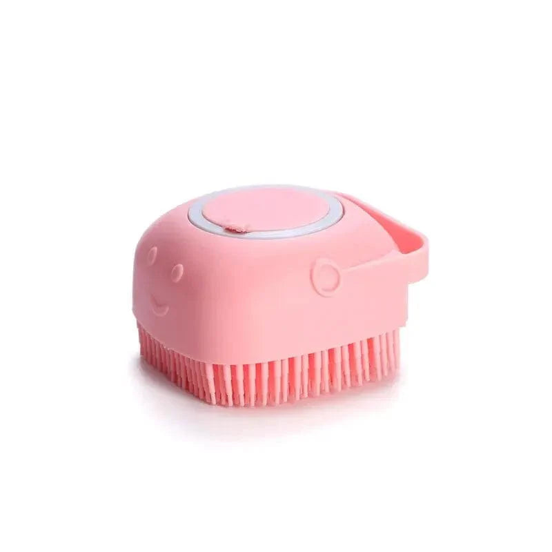 Pet Bathing Brush Soft Silicone Massager Shower Gel Bathing Brush Clean Tools Comb Dog Cat Cleaning Grooming Supplies | Stornfield
