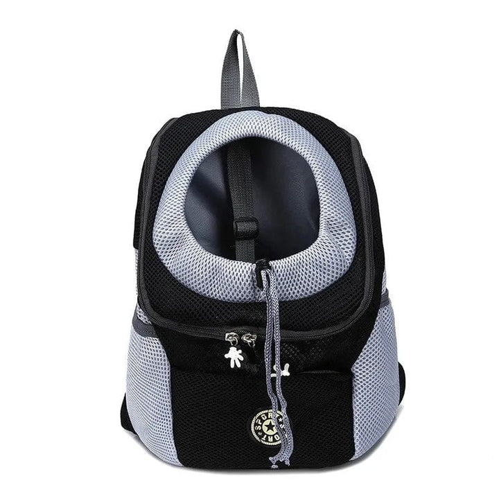 Portable Dog Carry Pack Travel Breathable Pet Dog Bag Carrying Out Double Shoulder Dog Backpacking Carrier with Chihuahua Puppy | Stornfield