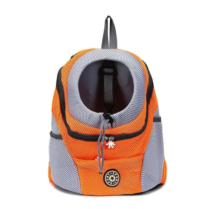 Portable Dog Carry Pack Travel Breathable Pet Dog Bag Carrying Out Double Shoulder Dog Backpacking Carrier with Chihuahua Puppy | Stornfield