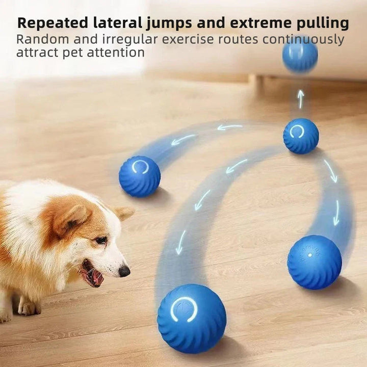 Smart Dog Toy Ball Electronic Interactive Pet Toy Moving Ball USB Automatic Moving Bouncing for Puppy Birthday Gift Cat Product | Stornfield