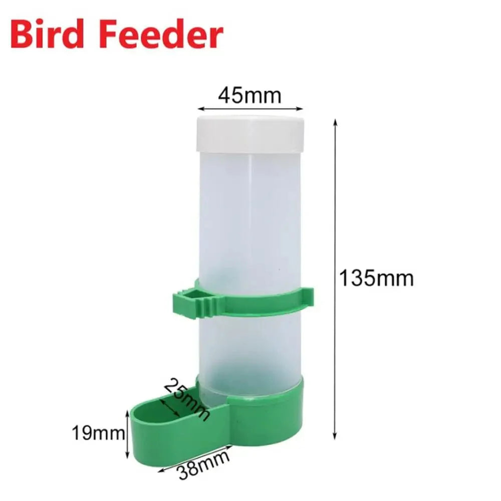 1/2/4PCS Bird Feeder Plastic Food Water Feeding Automatic Drinker Parrot Pet Parrot Drinking Cup Bowls Pet Bird Supplies | Stornfield