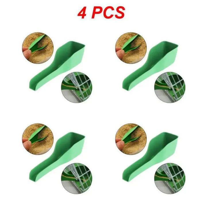 1/2/4PCS Bird Feeder Plastic Food Water Feeding Automatic Drinker Parrot Pet Parrot Drinking Cup Bowls Pet Bird Supplies | Stornfield