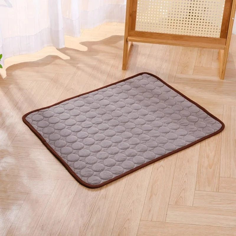 Summer Cooling Pet Mat Gel Ice Pad for Dogs Cats Breathable Soft Kennel Bed Non-Slip Hot Weather Cool Pad Pet Supplies | Stornfield