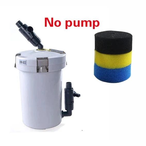 SUNSUN aquarium filter ultra-quiet external aquarium filter bucket 110V-220V / 6W / HW-602 / HW-603 / HW-602B / HW-603B | Stornfield
