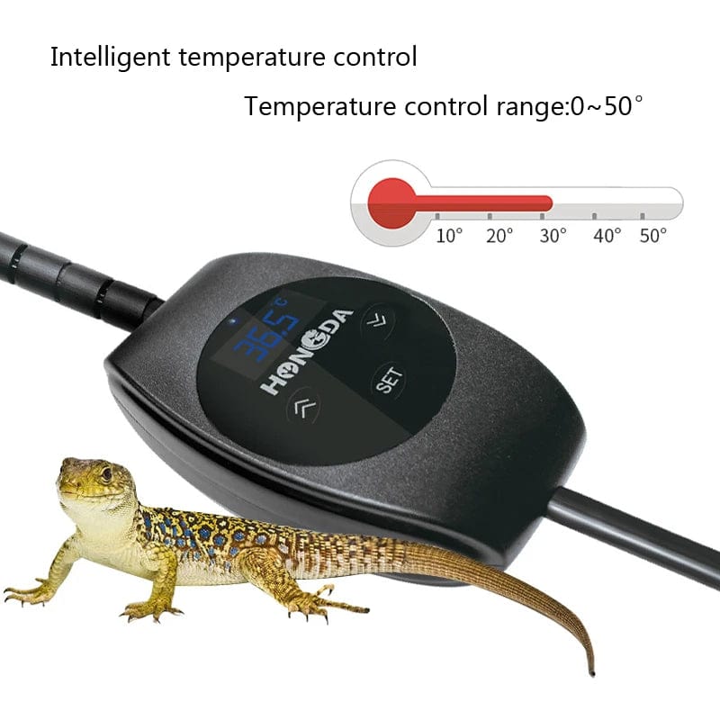 Terrarium Reptiles lizard Heat Mat Climbing Pet Heating Warm Pads Intelligent Adjustable Temperature Controller Mats 110v/220v | Stornfield