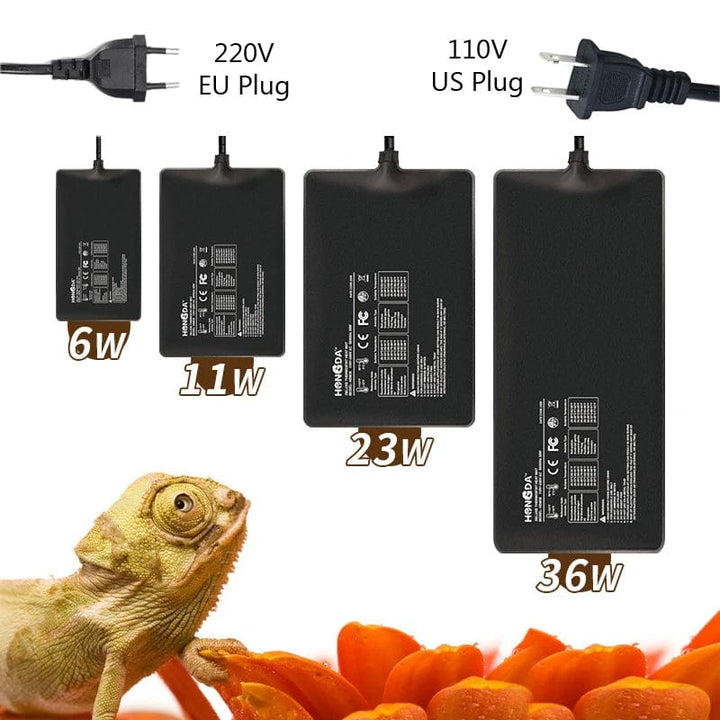Terrarium Reptiles lizard Heat Mat Climbing Pet Heating Warm Pads Intelligent Adjustable Temperature Controller Mats 110v/220v | Stornfield