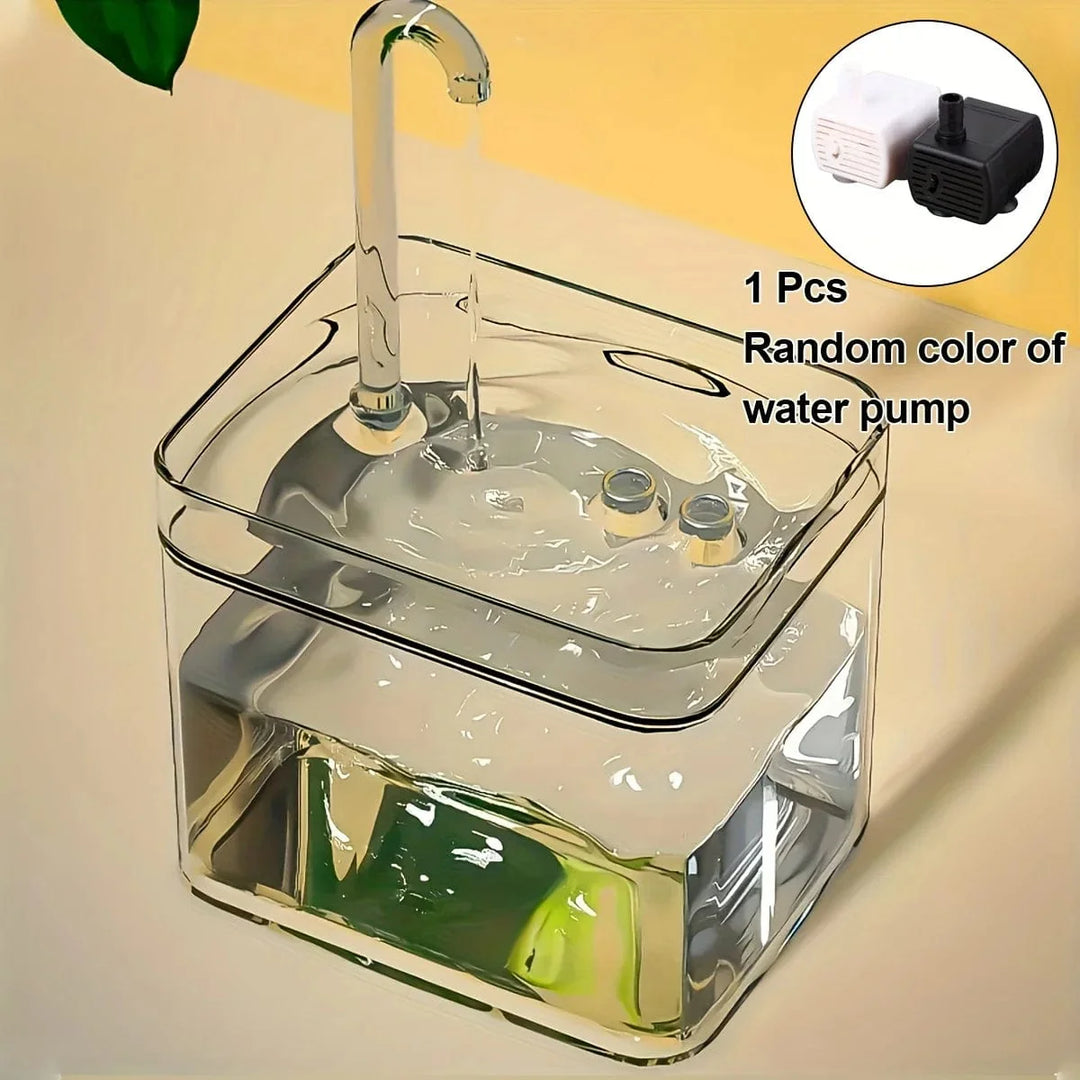 Ultra-Quiet Cat Water Fountain Filter Smart Automatic Pet Dog Water Dispenser&Burnout Prevention Pump1.5L Recirculate Filtrin | Stornfield