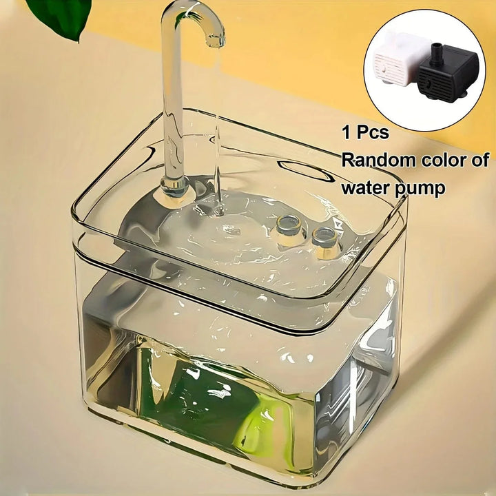 Ultra-Quiet Cat Water Fountain Filter Smart Automatic Pet Dog Water Dispenser&Burnout Prevention Pump1.5L Recirculate Filtrin | Stornfield