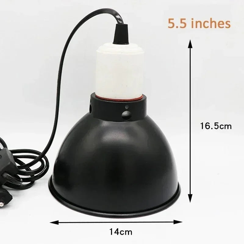 Reptile Lamp Set Lighting 300W E27 100-240V UVB Reptile Heating Lamp Stand Pet Light Bulb Holder Lampshade Emitter Lamp | Stornfield