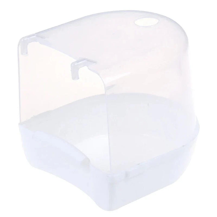 Hanging Bird Bath Cube Parrots Bathtub Bath Shower Box Cage Accessory for Little Bird Canary Budgerigar Cockatiel Lovebird Boxes | Stornfield