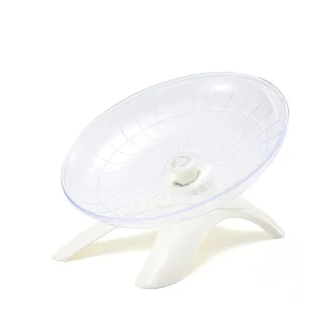 Pet Hamster Running Wheel Mute Flying Saucer Steel Axle Wheel Running Disc Toys Cage Small Animal Hamster Accessories | Stornfield
