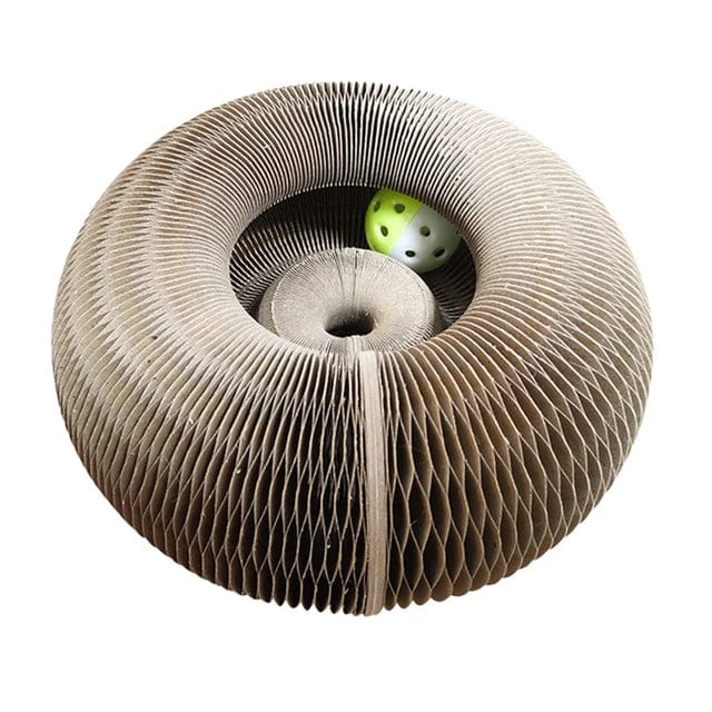 Magic Organ Cat Toy Cats Scratcher Scratch Board Round Corrugated Scratching Post Toys for Cats Grinding Claw Cat Accessories | Stornfield