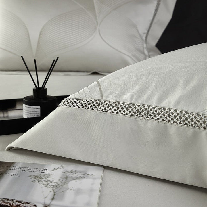 Platinum Luxury Duvet Cover Set – 1000 TC Cotton with Silky Satin Finish | Stornfield
