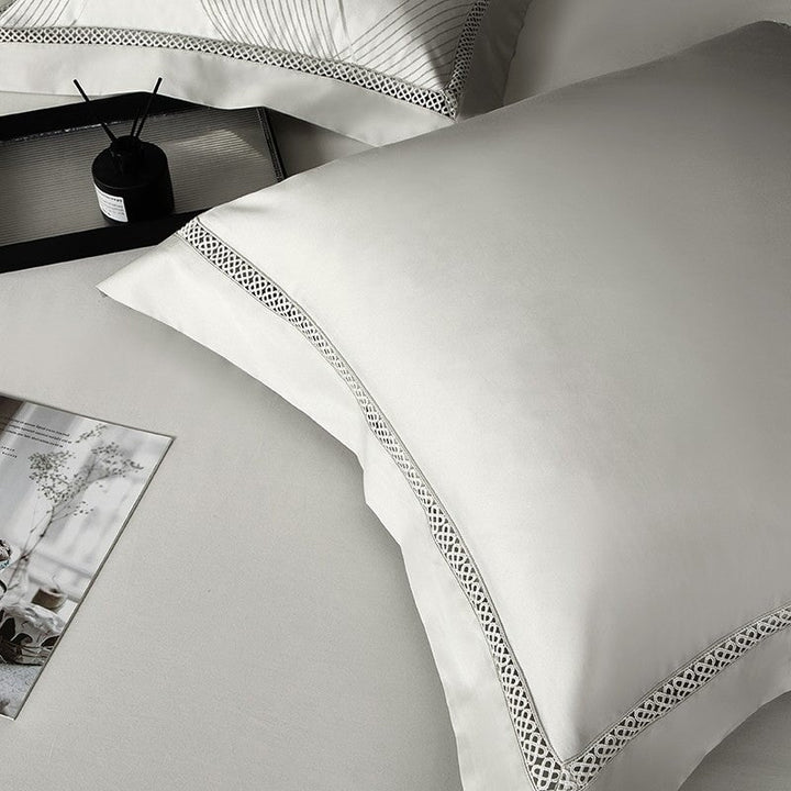 Platinum Luxury Duvet Cover Set – 1000 TC Cotton with Silky Satin Finish | Stornfield