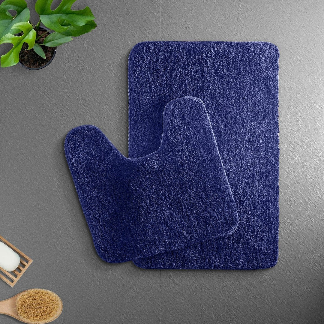 Stornfield | VeluSoft Plush Microfiber Bath Mat | Quick-Absorbing, Non-Slip Bathroom Rug for Comfort and Safety