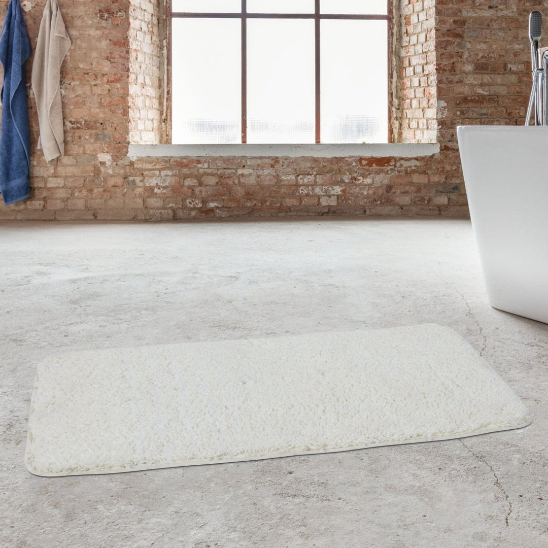Stornfield | VeluSoft Plush Microfiber Bath Mat | Quick-Absorbing, Non-Slip Bathroom Rug for Comfort and Safety