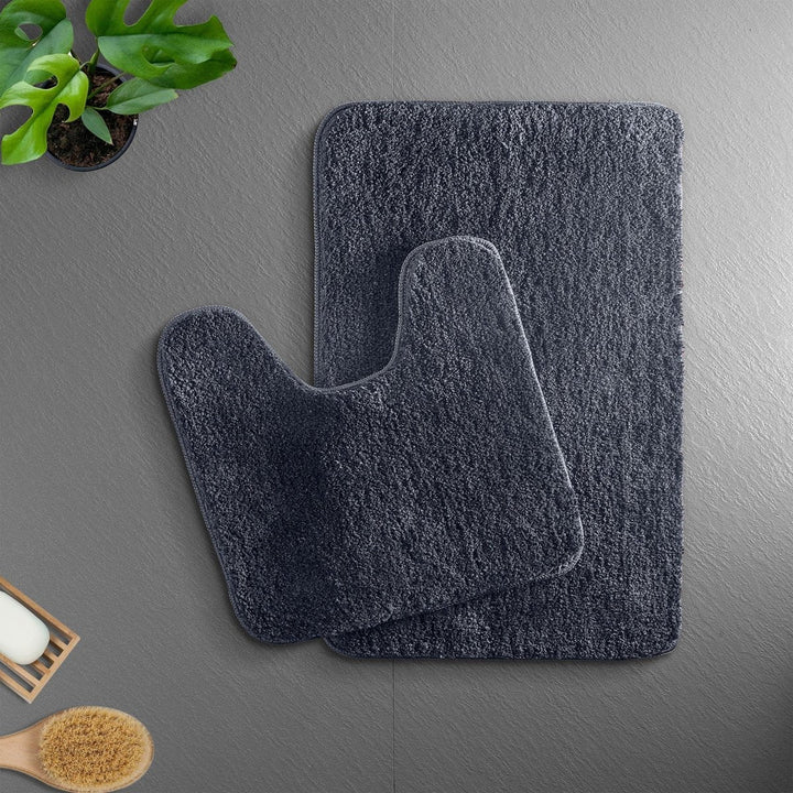 Stornfield | VeluSoft Plush Microfiber Bath Mat | Quick-Absorbing, Non-Slip Bathroom Rug for Comfort and Safety