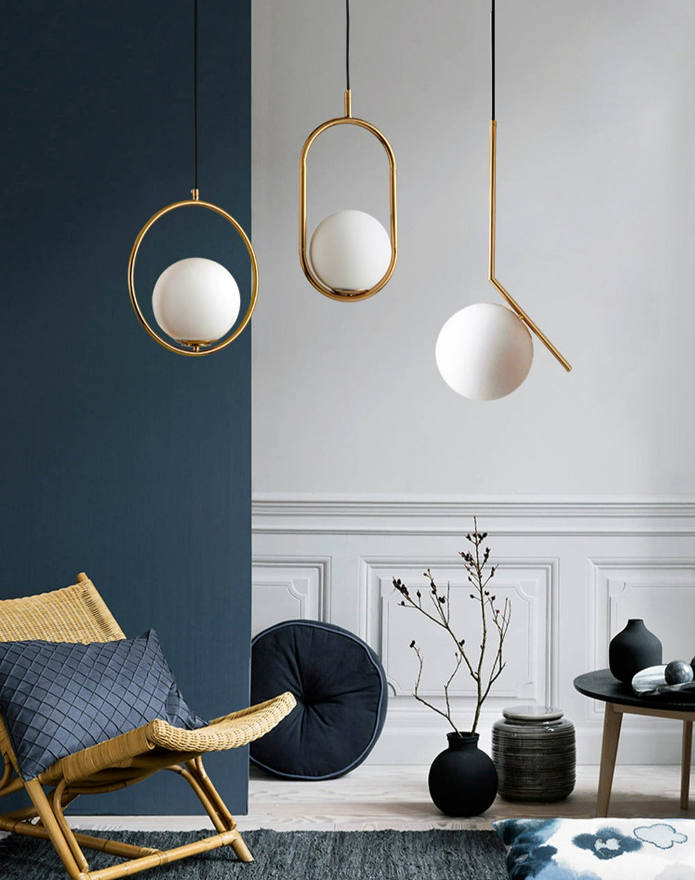 Modern Nordic Glass Pendant Lamps | Stornfield