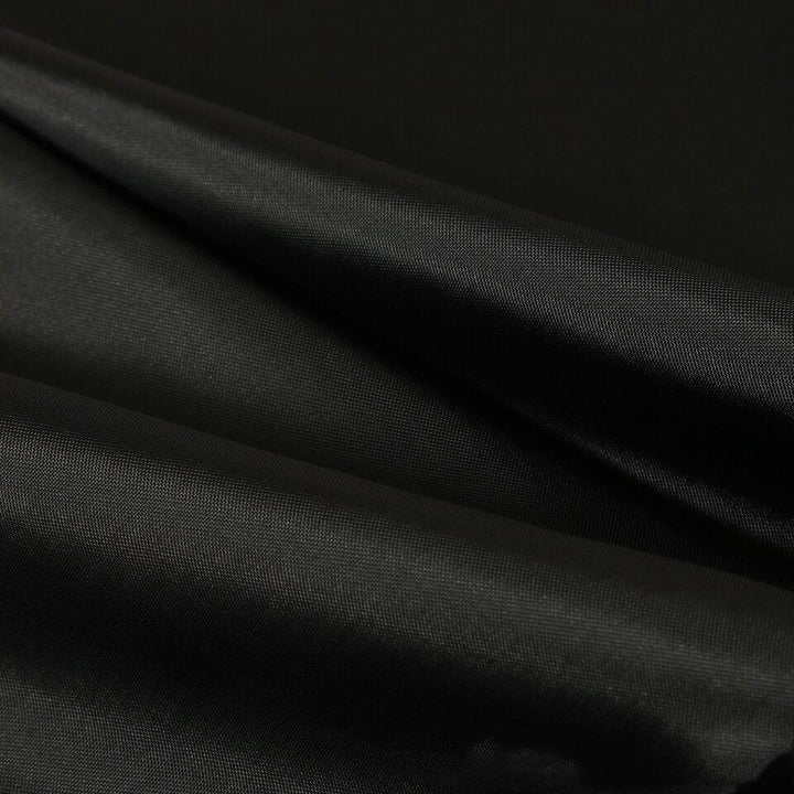 Stornfield | Waterproof Black Polyester Shower Curtain with Multiple Size Options