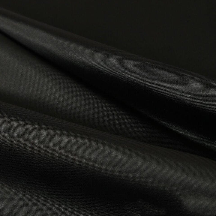 Stornfield | Waterproof Black Polyester Shower Curtain with Multiple Size Options