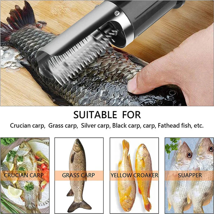 Portable Electric Fish Scaler Fish Scales Cleaner Kitchen Tool | Stornfield