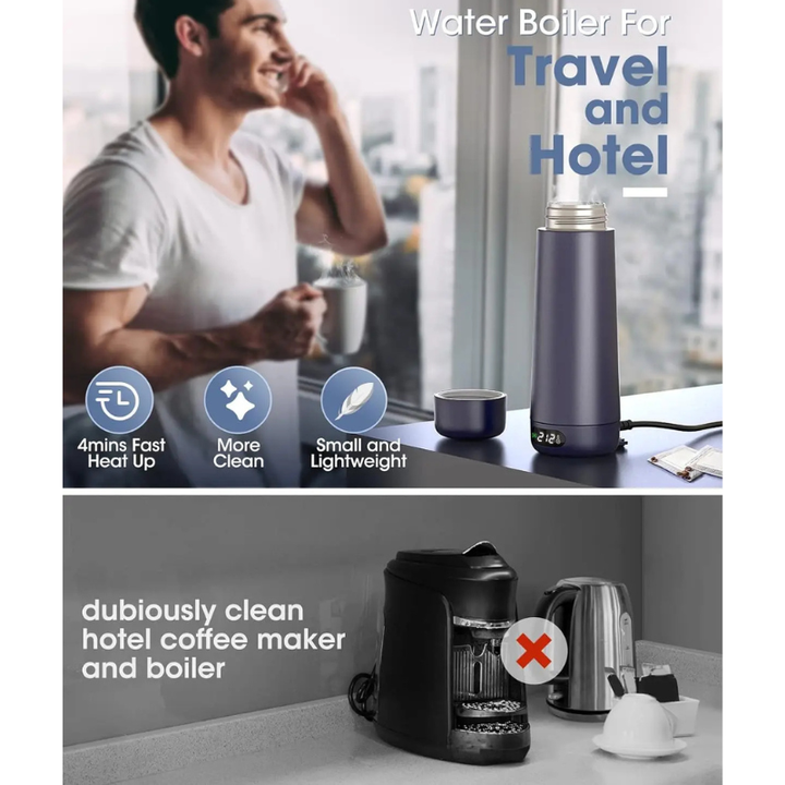 Portable Electric Kettle Stainless Steel Travel Kettle | Stornfield