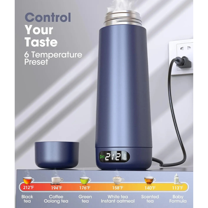 Portable Electric Kettle Stainless Steel Travel Kettle | Stornfield