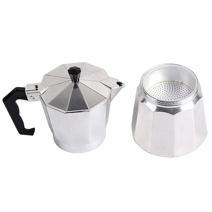 Portable Home Moka Pot Aluminum with Powder Percolator | Stornfield