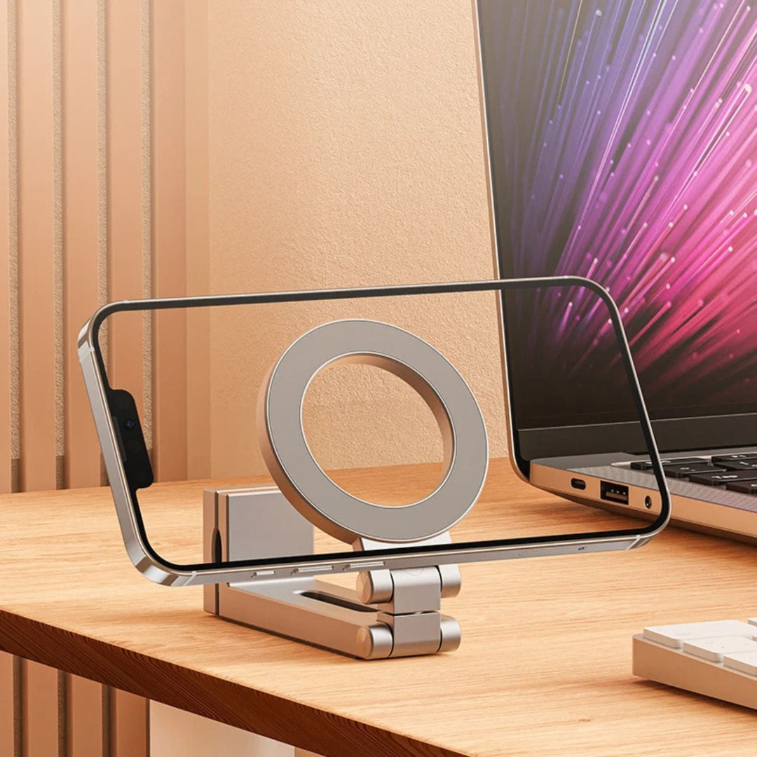 Stornfield | Phone Holder Stand with Magnetic Aluminium Base