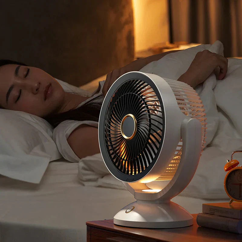 Portable Wireless Air Cooler - Night Light & Refreshment | Stornfield