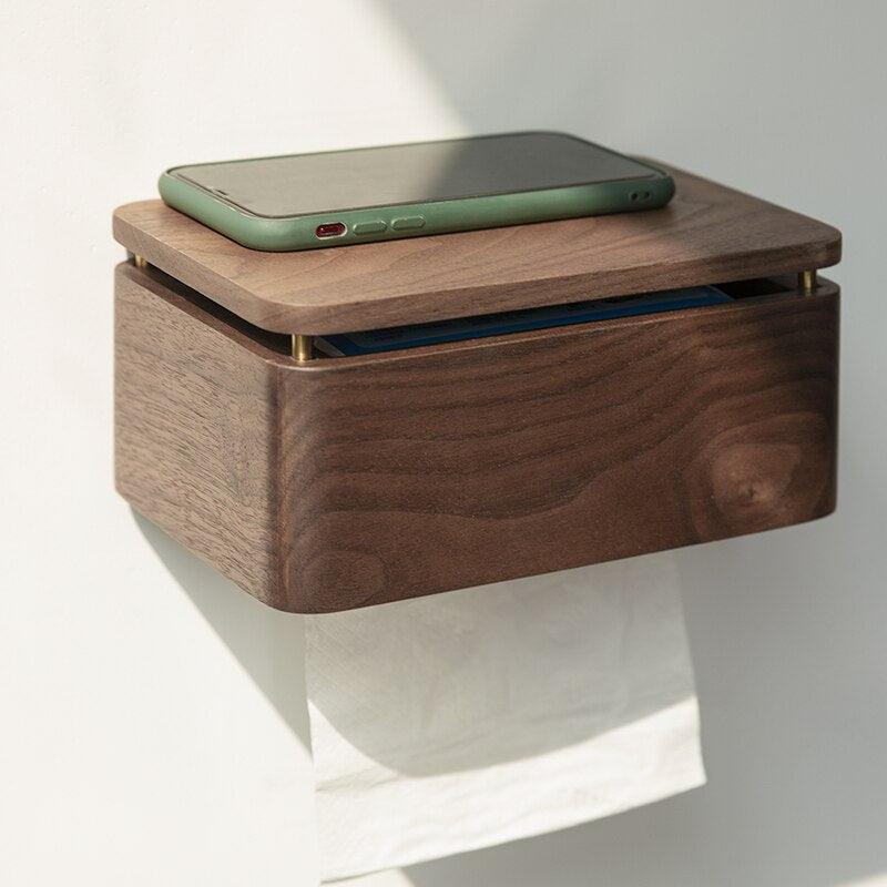 Stornfield | Wooden Toilet Roll Holder