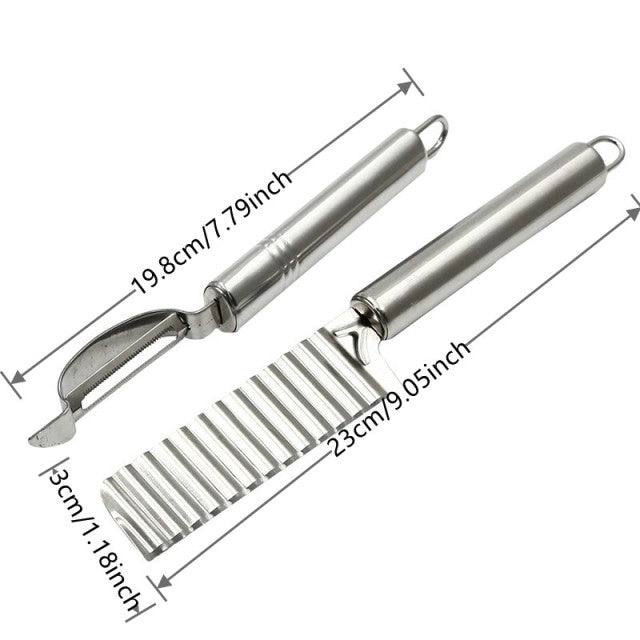 Potato Cutter Chips French Fry Maker Peeler Cut Kitchen Accessories | Stornfield