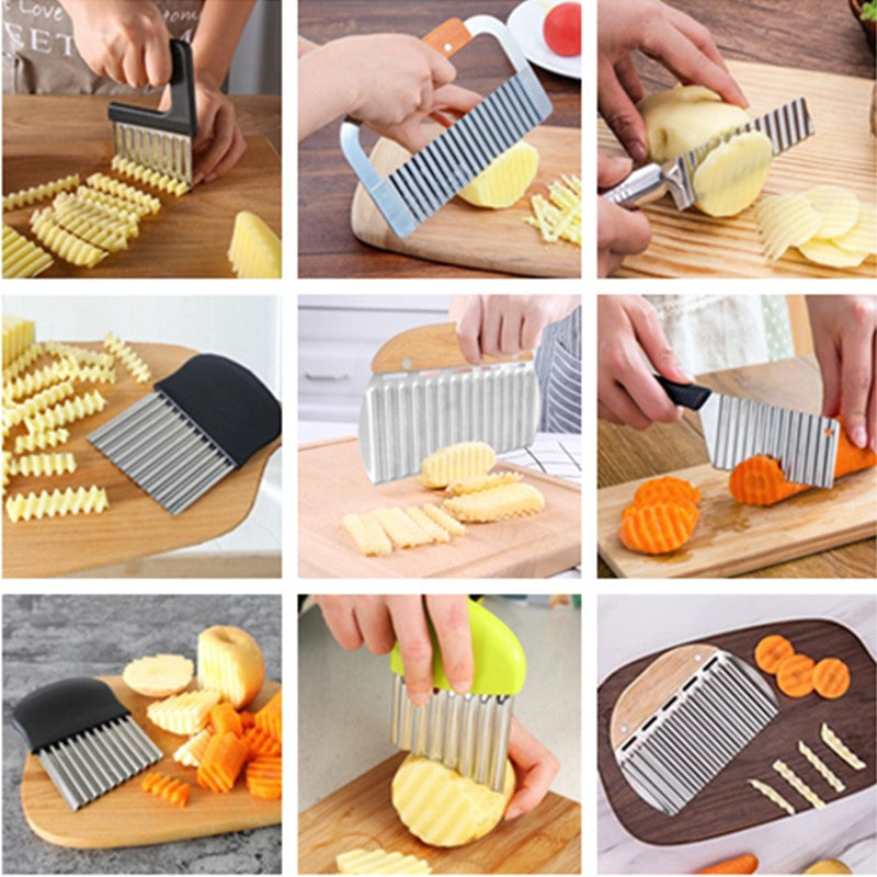 Potato Cutter Chips French Fry Maker Peeler Cut Kitchen Accessories | Stornfield