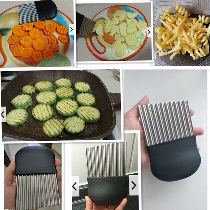Potato Cutter Chips French Fry Maker Peeler Cut Kitchen Accessories | Stornfield