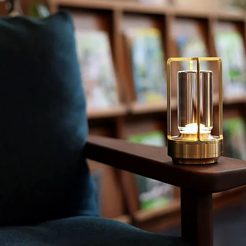 Stornfield | Waterproof and Portable Crystal Table Lamp - AuroraGlow