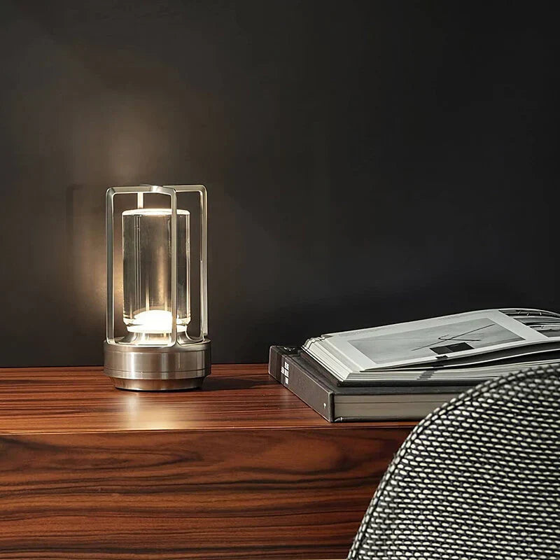 Stornfield | Waterproof and Portable Crystal Table Lamp - AuroraGlow