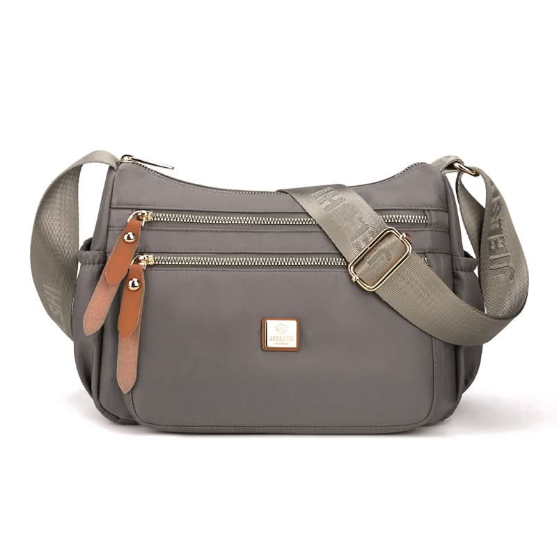 Stornfield | Lightweight Nylon Shoulder Bag with Pockets