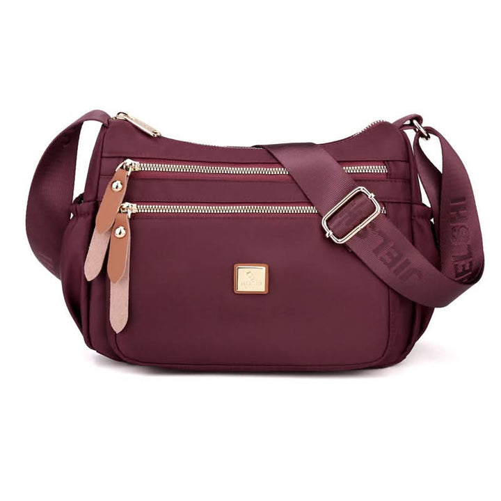 Stornfield | Lightweight Nylon Shoulder Bag with Pockets