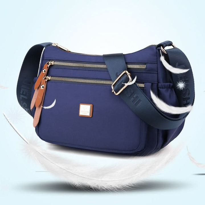 Stornfield | Lightweight Nylon Shoulder Bag with Pockets